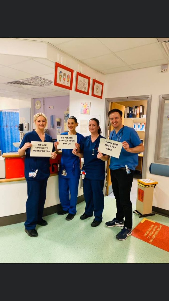 Team ED would like to thank the community of Wigan for their generosity and the public for keeping us safe by keeping our department for emergency care at this time
Love my Team❤️❤️<a href="/WWLNHS/">WWL NHS</a>