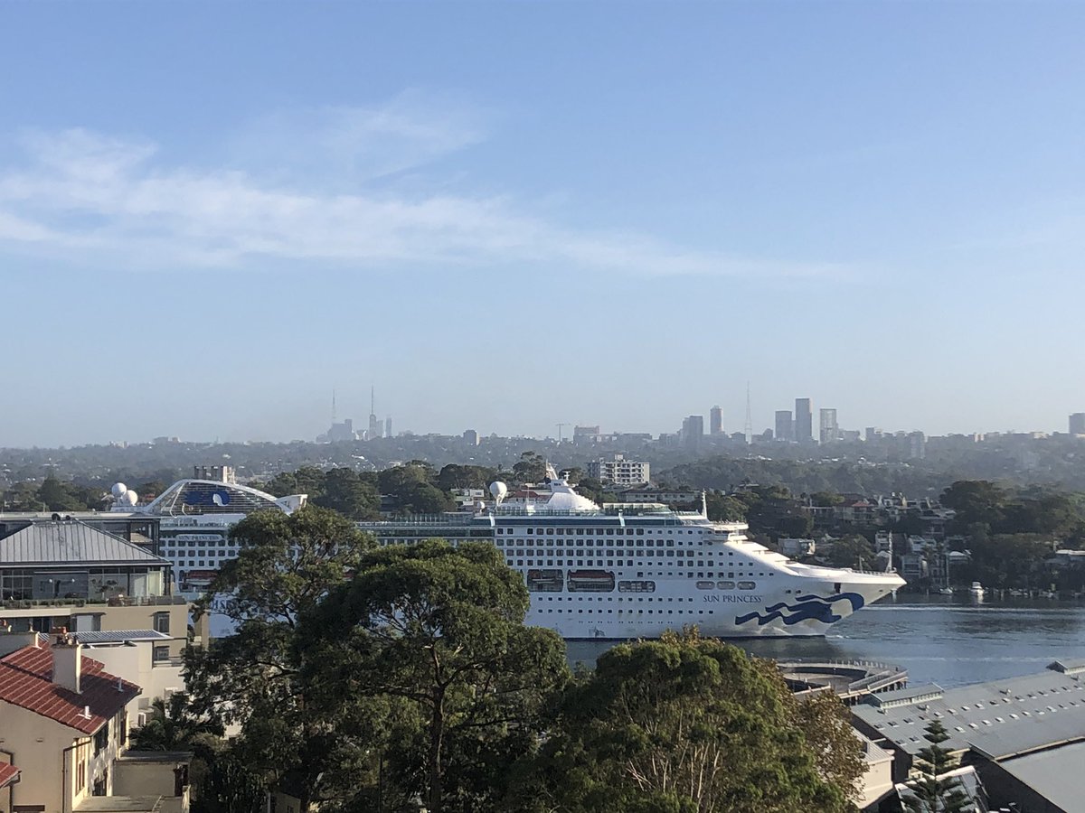 2squidges's tweet image. Thought cruise ships were banned?  Why are we seeing them dock everyday in Sydney @ScottMorrisonMP @GladysB #COVID2019AU #auspol
