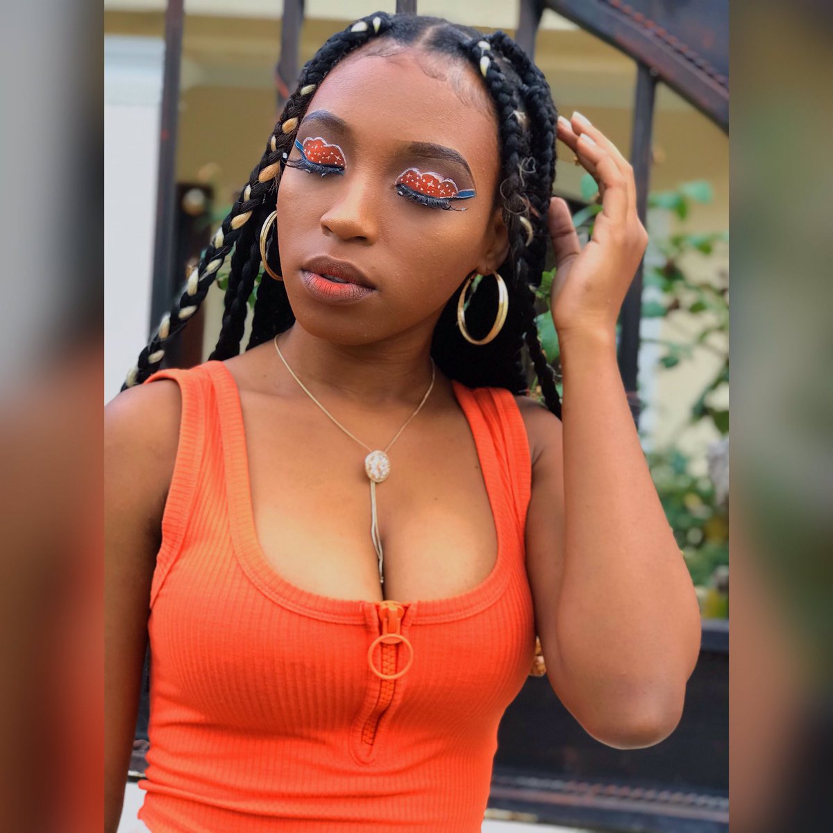 carlooloo____'s tweet photo. Makeup done by me! 🧡💙🤍
Lashes &amp; Highlighter from #CarloolooMakeupCosmetics

Model: @Isah_beel2 😻

Follow @carlooloo_makeup on Instagram Epi pa bliye abònew a YouTube channel mwen an👇🏽

https://t.co/YJ1DMdOq62 https://t.co/YQCoIAsRLe