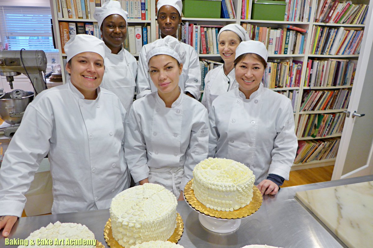 bakingcakeart's tweet photo. First Project required learning to do math, baking and making cooked buttercream and the three essentials of cake art! Lots to master and the students are smiling!
🍰 #BakingandCakeArt #Buttercream #Cake #Math #BakingMath #Students #BakingStudents #BakersLife #StudentLife 🍰 https://t.co/kU8kmeX94C