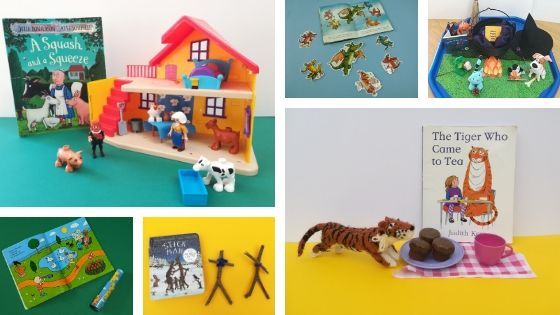 theautismpage's tweet photo. Whilst we share stories every day at bedtime we also read and use our favourite books for story play throughout the day. https://t.co/YyOvpOWsrR https://t.co/nlyAcdblau