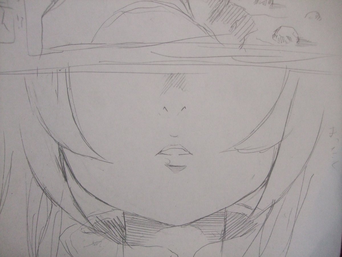 下描き完成したけど、物足りなかったので加筆中。

出番の無かった猫神様も登場。

ちなみにオッサンは自動掃除機を喰ってます 