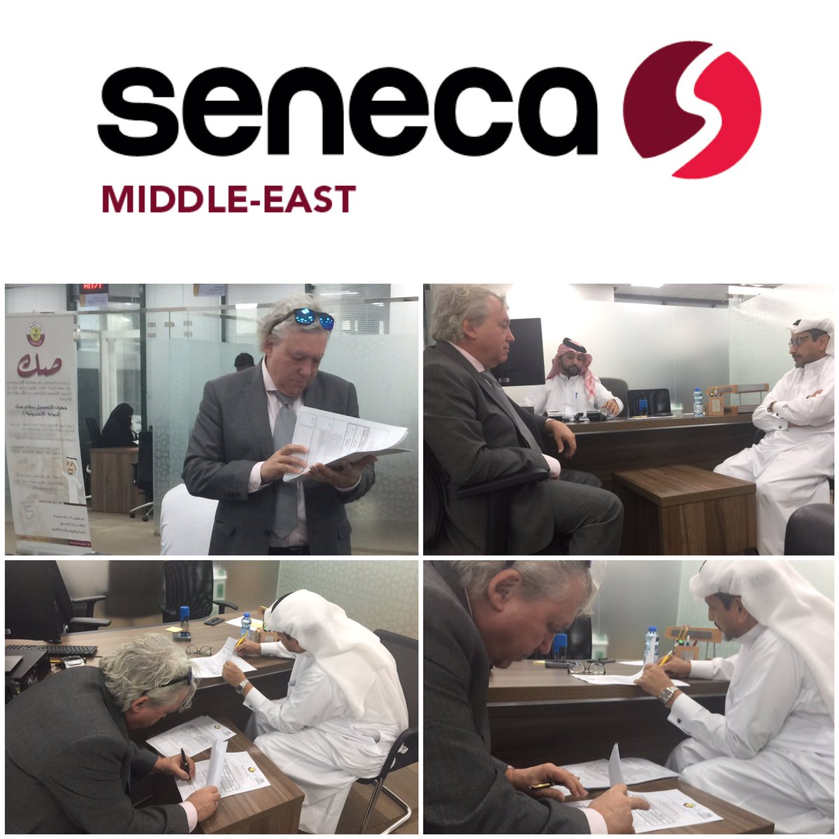 InfoBMD's tweet photo. Nos sincères félicitations notre client, la grande famille de @Seneca experts-conseils, pour le lancement @SENECAMiddle-East au @Qatar. Merci pour votre confiance en l’équipe de BMD Canada. Un gros merci à Raymond Simoneau, VP @Seneca d’avoir été un si agréable complice avec nous https://t.co/dOkh8BlrUK