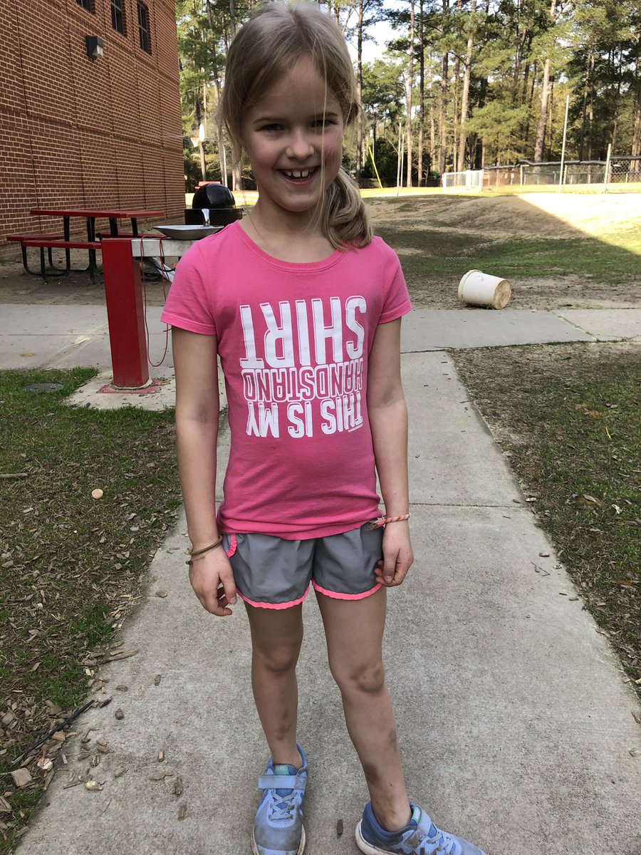 #f3Columbia Welcome the newest Pax. She’s done every workout with me this week. Cate Dougherty, 7, C-Bug