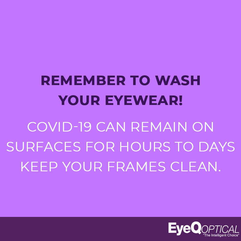 Keep Your Eyewear Clean! 💦🚰 👓
Some viruses such as #COVID19 can remain on hard surfaces for hours or even days, which can then be transferred to eyeglass wearers’ fingers and then their faces.
⁣Learn how here -> eyeqjamaica.com/top-tips-for-g…
#EyeCare #JACovid19 #CleanEyewear