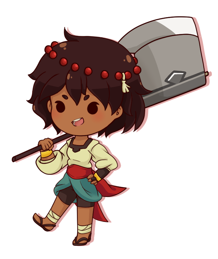 Ak0ifish's tweet photo. Chibi of Ajna from Indivisible!
I was waiting for the game for a few years, and it was well worth the wait!
#ajna #Indivisible #Indivisiblegame @IndivisibleRPG https://t.co/uBXrHpKAUd