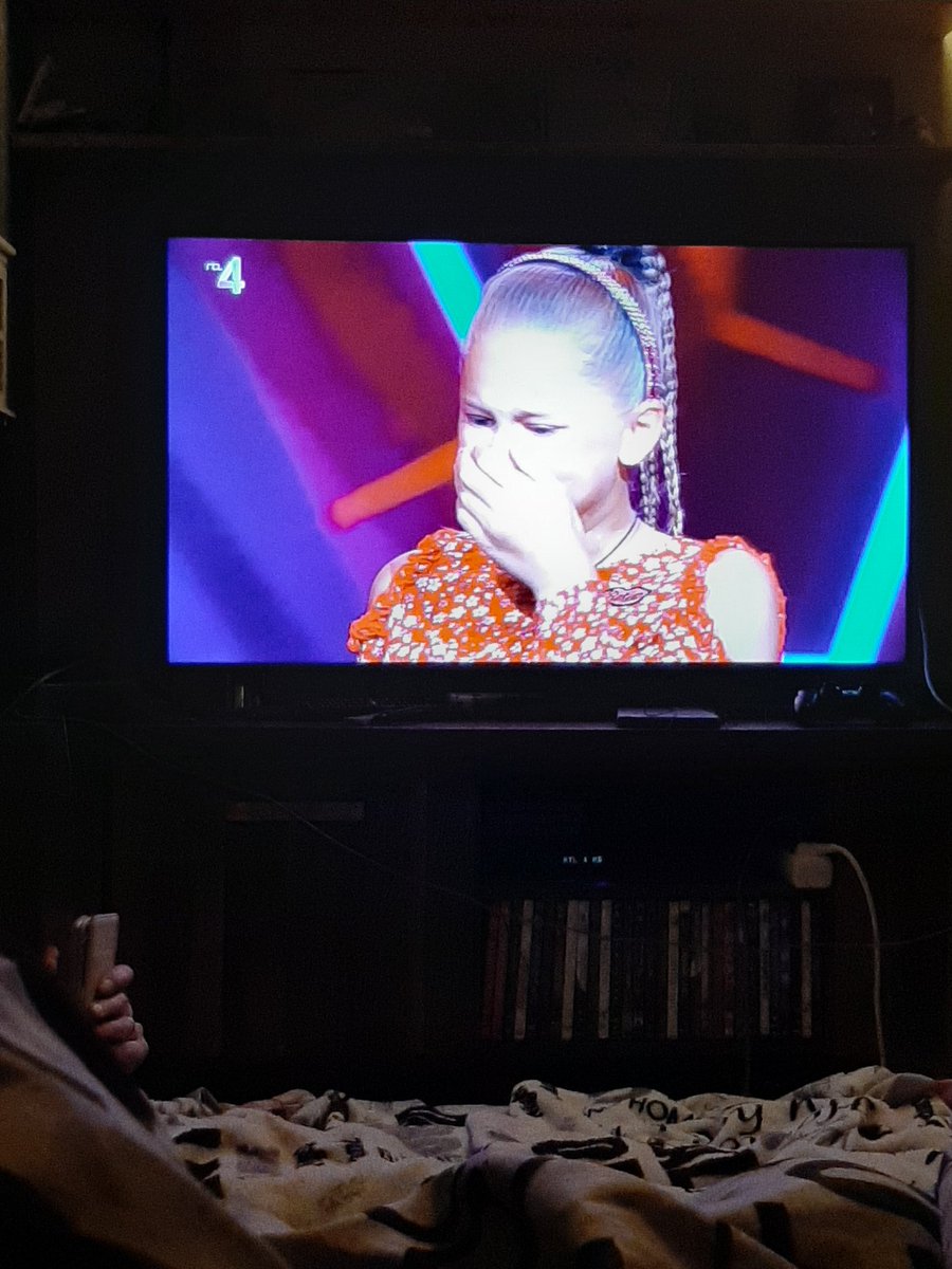 i didn't do much, i watched the voice kids