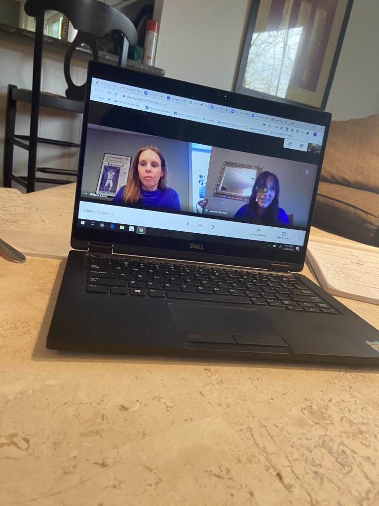So lucky to have these amazing literacy coaches to collaborate with to continue to support teachers as they provide instruction virtually to our WB students  <a href="/Jen_Bennett5/">JBennett</a> and <a href="/LevinLitCoach/">Melissa Levin</a> #makeitcountWB