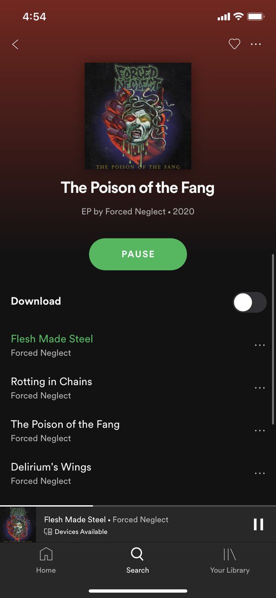 forcedneglect's tweet image. New EP is up on Spotify
Evil Speed During Quarantine
THE POISON OF THE FANG