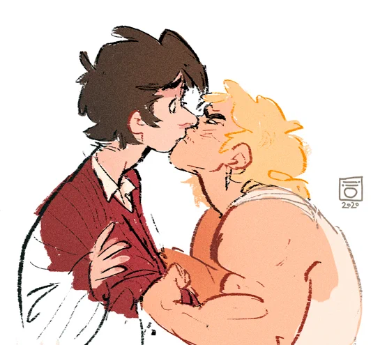 Ok I did promise i finish the follow up, so here it is!  Adding the quick sketch that prompted it too for the context. #harringrove 