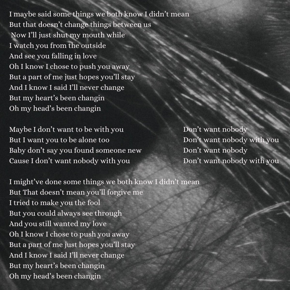 Track 2 from #PLOHP “Don’t Want Nobody With You”