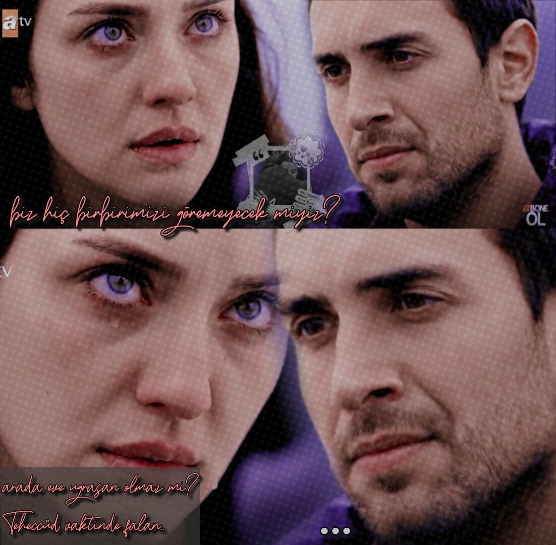 'biz hiç birbirimizi göremeyecek miyiz?'