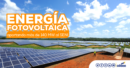 CDEEE_RD's tweet photo. Los proyectos de energía fotovoltaicos en desarrollo aportarán más de 140 MW al SENI. #CDEEERenovable https://t.co/uYTtLR0VDR