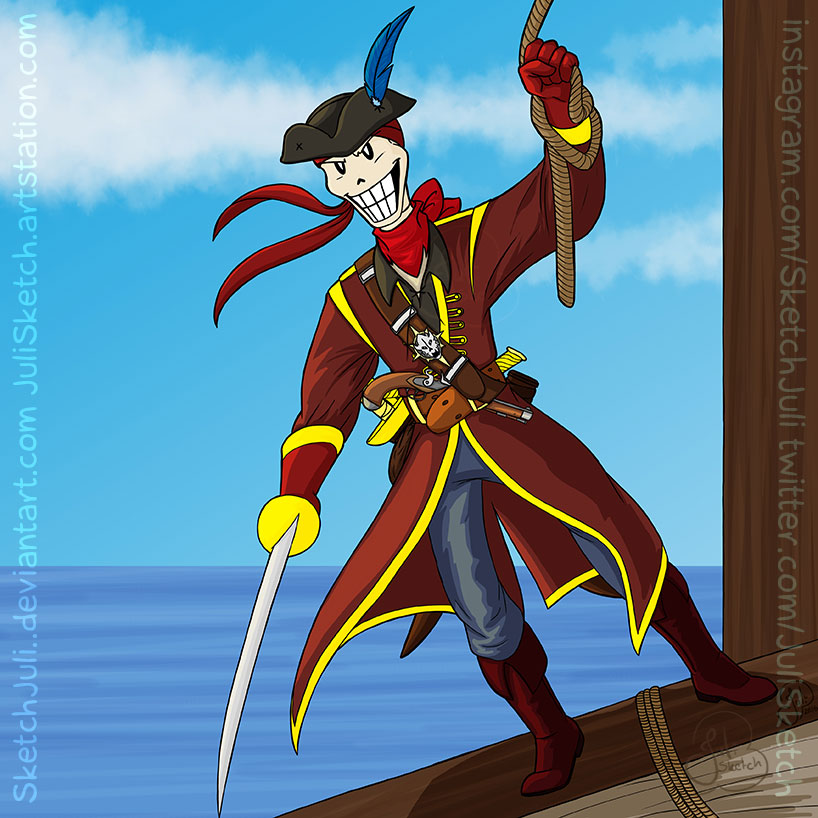 sketchjuli's tweet photo. #ArtCommission that I did for @DaClassicDude a while ago.
Let me say that I had a blast with this concept! ~
Good thing is that Now I can finally make a proper #Papyrus but despite that, this still is one of my favorite commissions ~
#undertaleau #undersail #Papyrate https://t.co/lFgq3ohYFt
