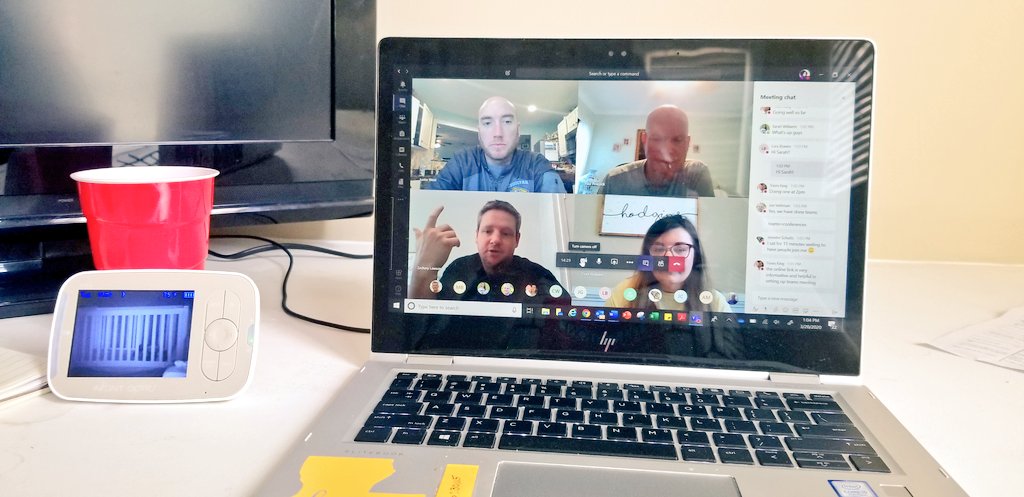 LSLee16's tweet photo. Work from home ILS... Working with the Social Studies department while praying Kennedy doesn't wake up! #MommyILS #CCSDILSImpact https://t.co/gdYuDNA0Os