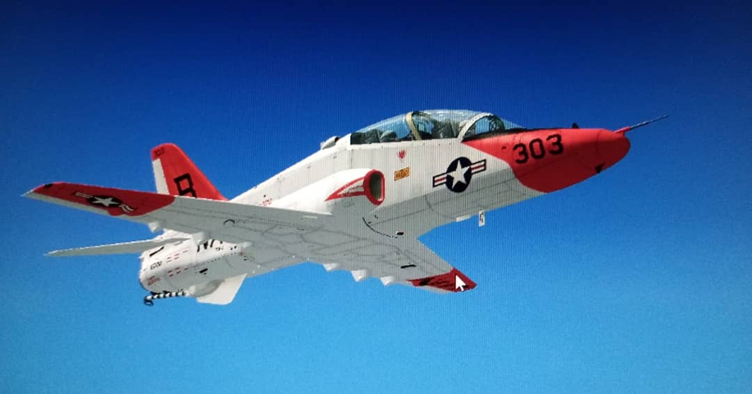 FLOANVirtual's tweet photo. #IntermediateFlightTraining & #Formations - Vuelo de adiestramiento con el #T45C ✈ de #TIGER80A🐯 & #TIGER05A🐯, supervisados por nuestro instructor #TIGER04🐯, pilotos de nuestra #NovenaEscuadrillaVirtual🇪🇸 destinados en el #VT9 "Tigers" de #NASMeridian (KNMM - Mississippi)🇺🇸 https://t.co/79lRVdoUJt