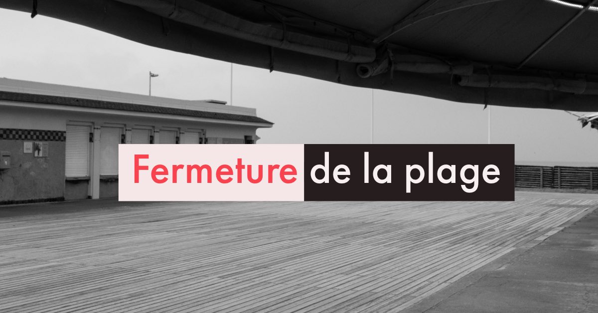 #confinementtotal : Par crainte de rassemblements et des risques que présentent tout contact social même à distance et fortuit, Philippe Augier, Maire de Deauville, a pris la décision de fermer la plage de Deauville par arrêté municipal et jusqu’à nouvel ordre.