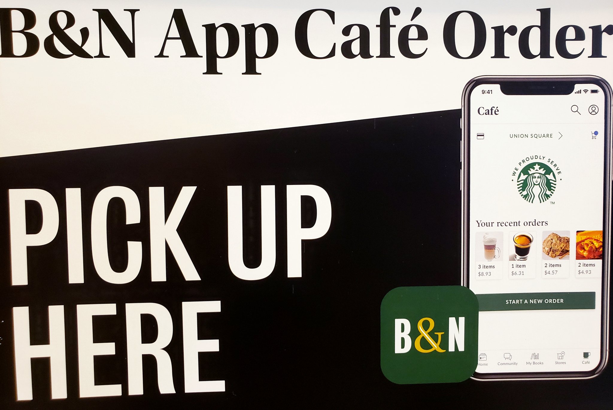 Barnes Noble Morrow On Twitter Why Wait In Line When You Can Download The Bn Cafe App Order Via The App