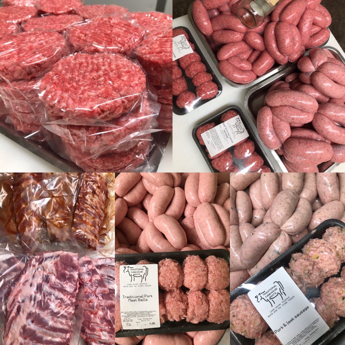 Late night making for the shop open tomorrow from 8 o’clock 🌭🍔 all fresh and home reared 🍴#Saturday #March #farmshop #cheshire #butchers #meat #homereared