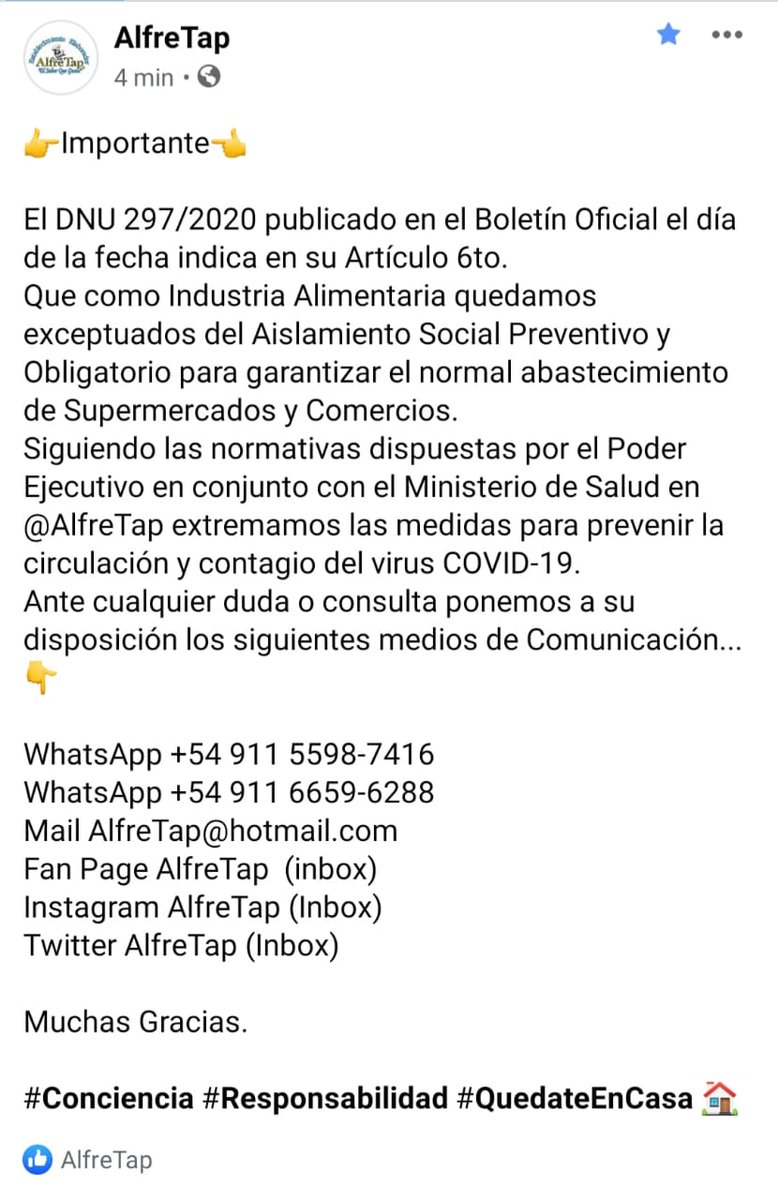 AlfreTap's tweet photo. #CoronaCrisis #QuedateEnCasa https://t.co/FZoo7Lwfj8