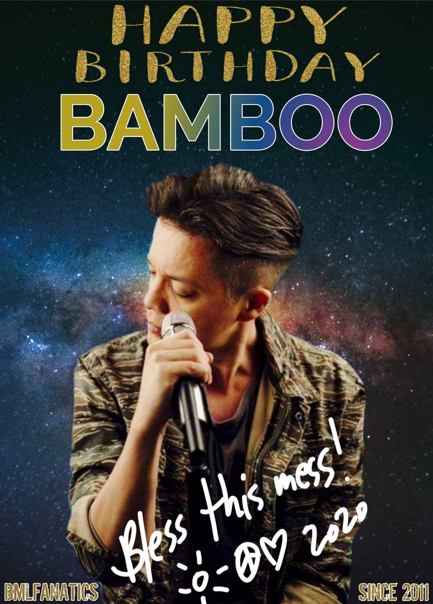 HAPPY BIRTHDAY PHILIPPINE ROCK ICON BAMBOO! 🤘🏻