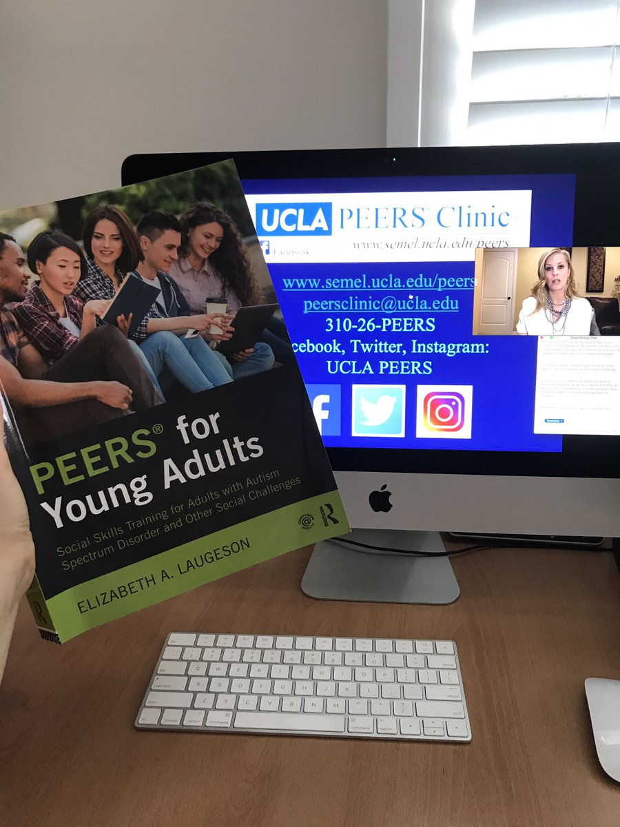cbuddery_speech's tweet photo. Day 3 of UCLA PEERS certification. A different experience to be in a conference via zoom but working well 😊 impressed by the London group who are doing the conference in the middle of the night @PEERSAus @UCLAPEERS https://t.co/yaMCwWVPfF