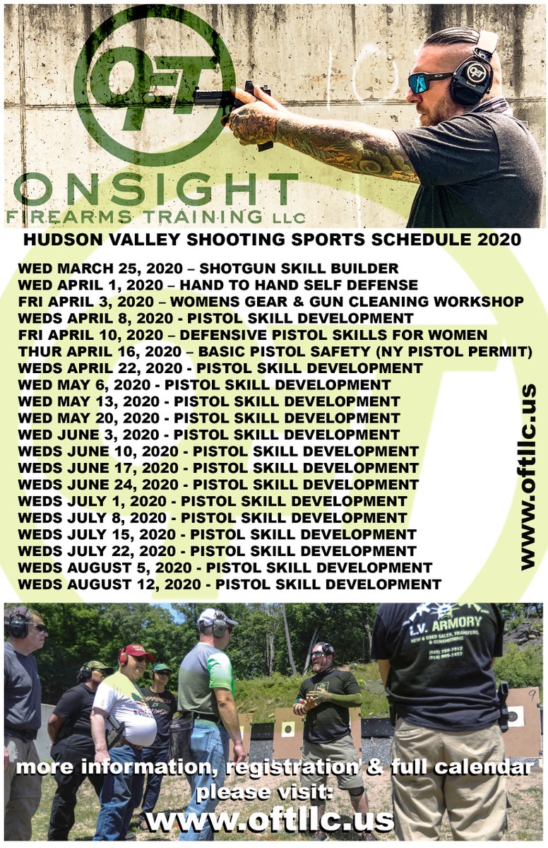 oftusa's tweet image. Classes at @PaladinCenter  #hvss #hudsonvalleyshooting #PaladinCenter #onsightfirearmstraining #training