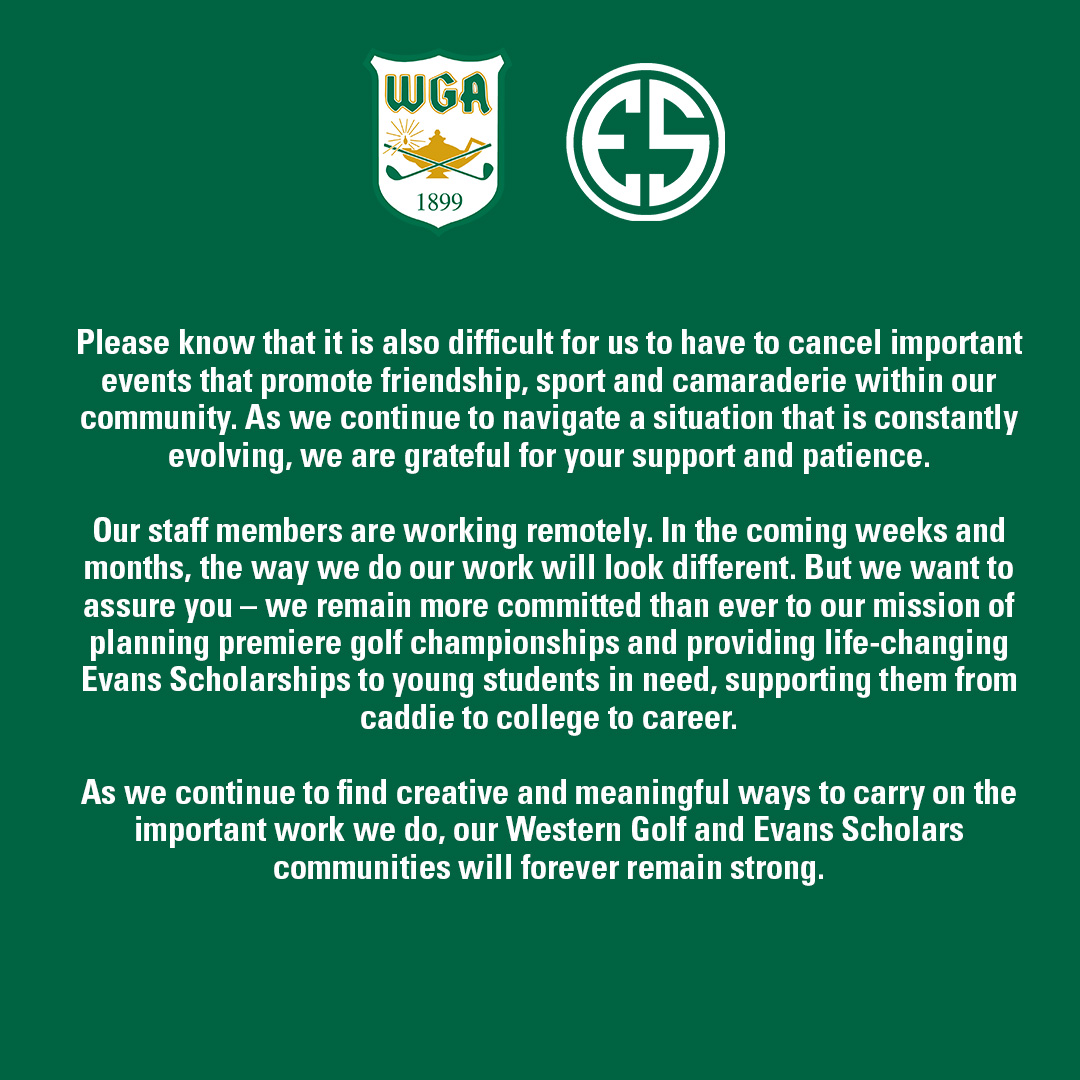 WGAESF's tweet photo. A Message to the WGA/ESF Community https://t.co/g4nRrMZ8y6