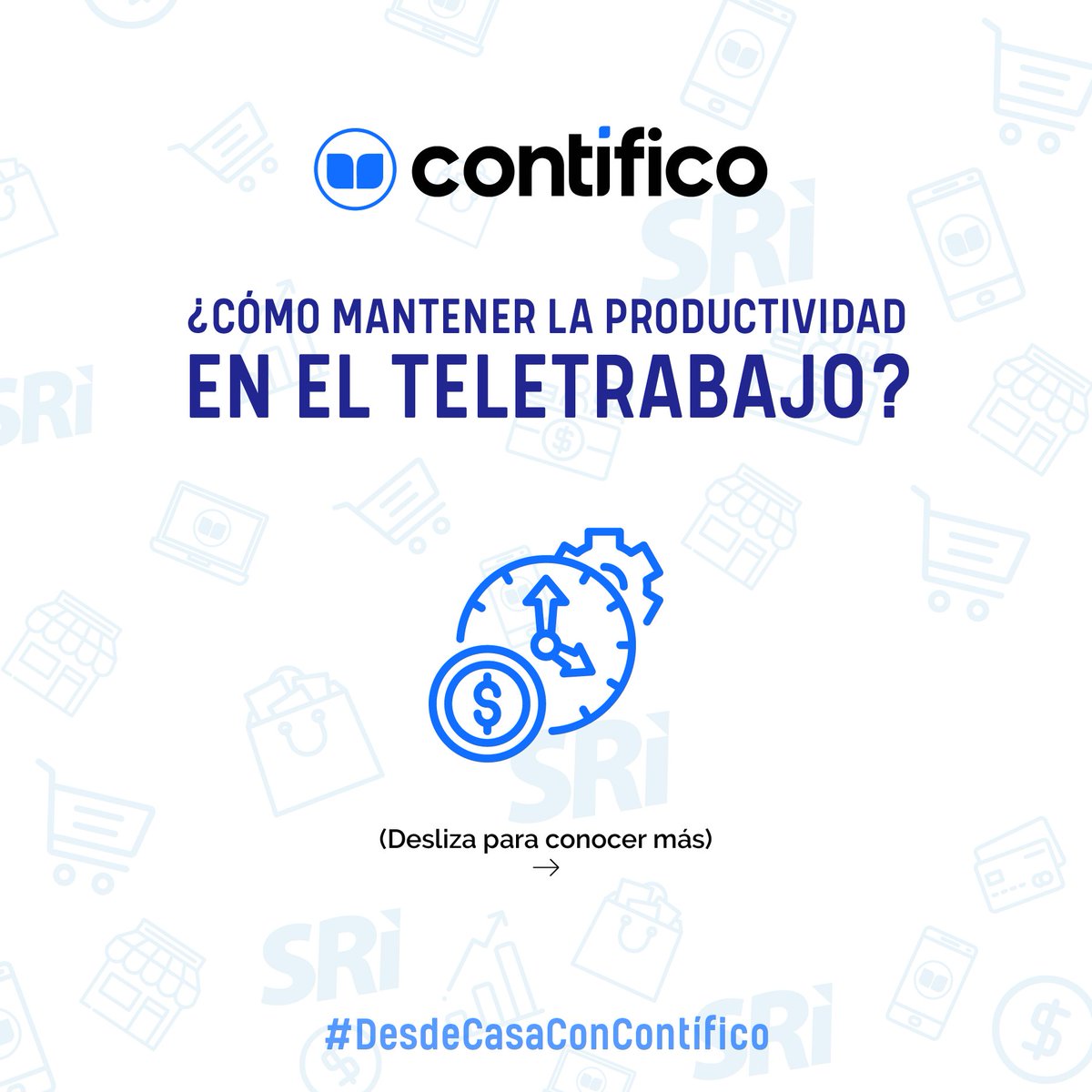 SiigoContifico's tweet photo. ¿Eres parte de los que están realizando teletrabajo? 👨‍💻
Te dejamos estos tips para que saques el mayor provecho durante tus horas de trabajo. Conoce más tips visitando nuestra cuenta en Instagram👀

#DesdeCasaConContífico #QuedateEnCasa #Contifico #Negocios #Emprendedores https://t.co/x8jtZzNjo7