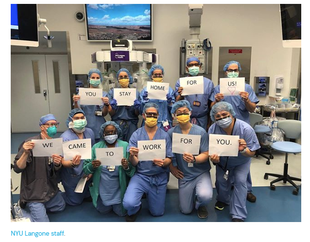 Laurie Garrett (@laurie_garrett) on Twitter photo Medical workers <a href="/NYULangoneBK/">NYU Langone in Brooklyn</a> are begging people -- stay away. #COVID19 fears amid stockouts of protective gear.
bklyner.com/taking-care-of… Medical workers <a href="/NYULangoneBK/">NYU Langone in Brooklyn</a> are begging people -- stay away. #COVID19 fears amid stockouts of protective gear.
bklyner.com/taking-care-of…