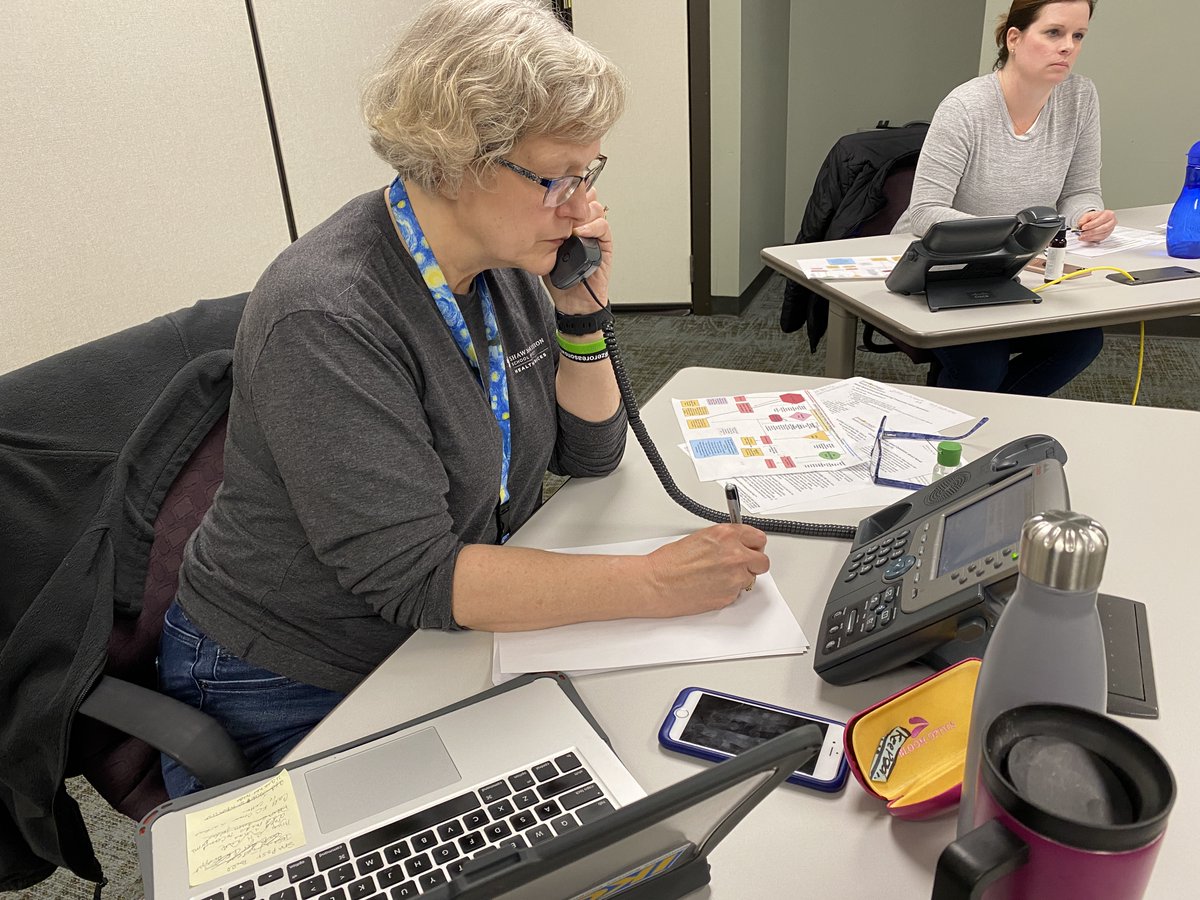 We are so grateful for the work by school nurses from Johnson County schools who have been answering calls/questions this week from the public regarding #COVID19 at our call center.

Call 913-715-CV19 (913-715-2819) from 7 a.m. – 7 p.m., Monday through Friday.