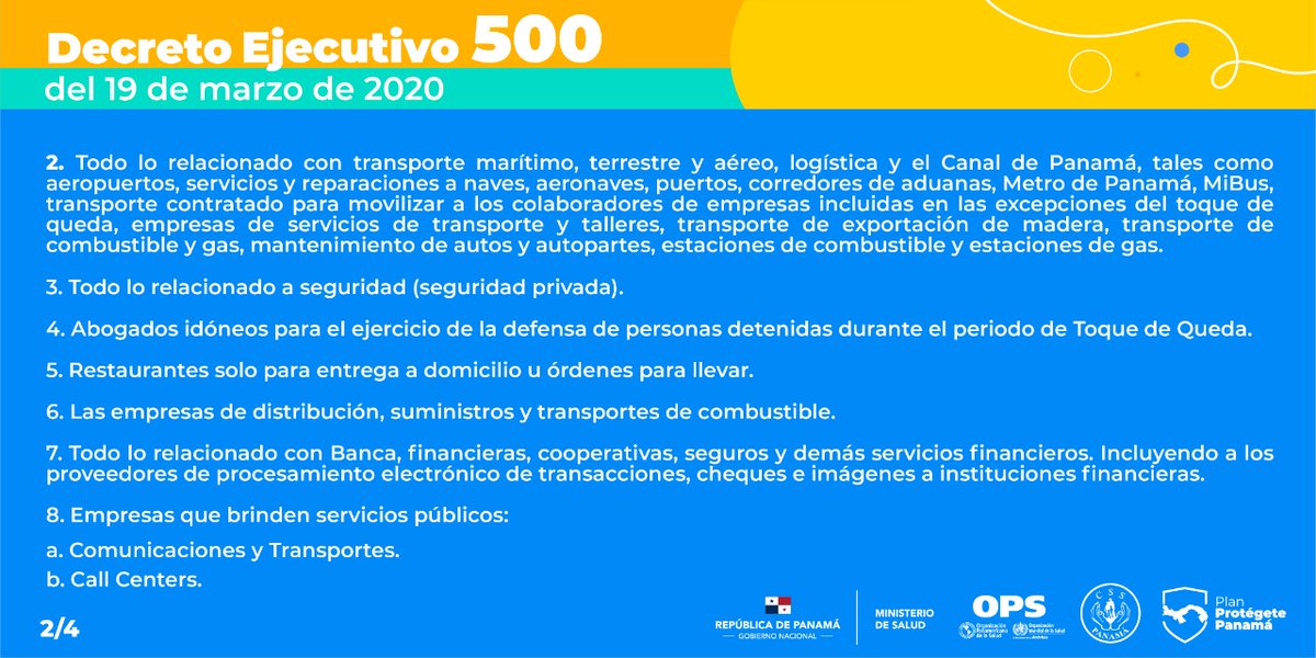 Ministerio de Salud de Panamá tweet media