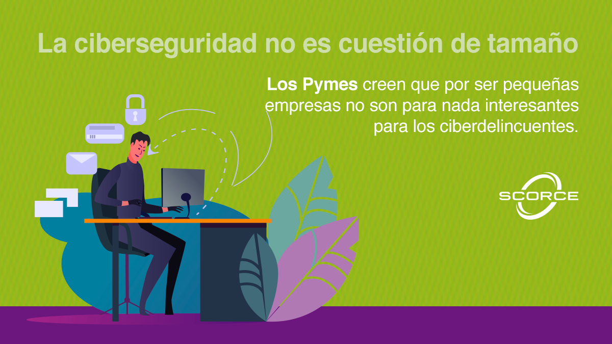 scorceio's tweet photo. ¡Error! muchas veces las pequeñas y medianas empresas🏢 creen que solo las grandes compañías son las más deseadas por esos criminales cibernéticos y que por lo tanto, no sufrirán un incidente de ciberseguridad. #Scorce #Ciberseguridad https://t.co/PgGuvF9XuI