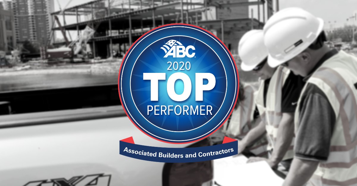 CSM_Group's tweet image. We are honored to be named one of Associated Builders &amp;amp; Contractors' 2020 Top Performers! 

Click to read the full press release:
bit.ly/3beMv8F

#LeadWithSafety