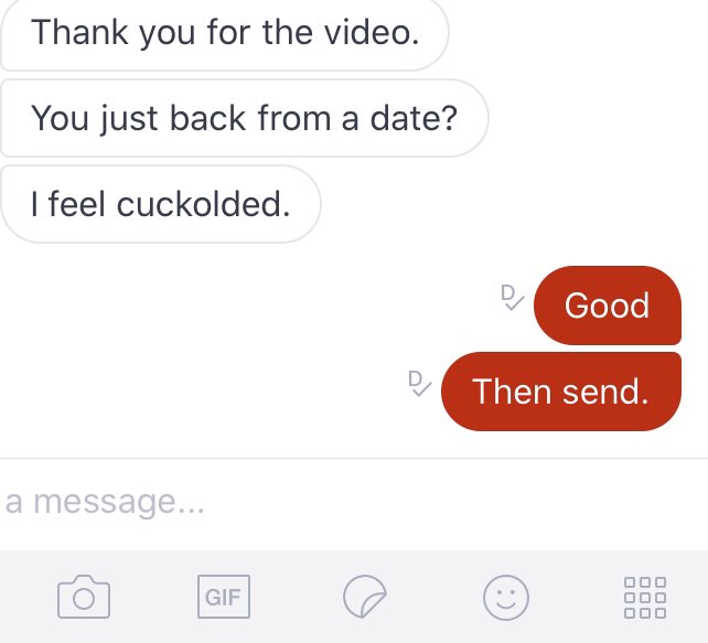 dommeofdreams's tweet photo. He’s hooked and his horny mind has been harnessed for my benefit.
#cuck #cuckold #cuckoldchat #cuckoldinggoals #fincuck #cucked4life #cuckolded #cuckoldvideo #cucktraining #cucktask https://t.co/g8dmZewK09