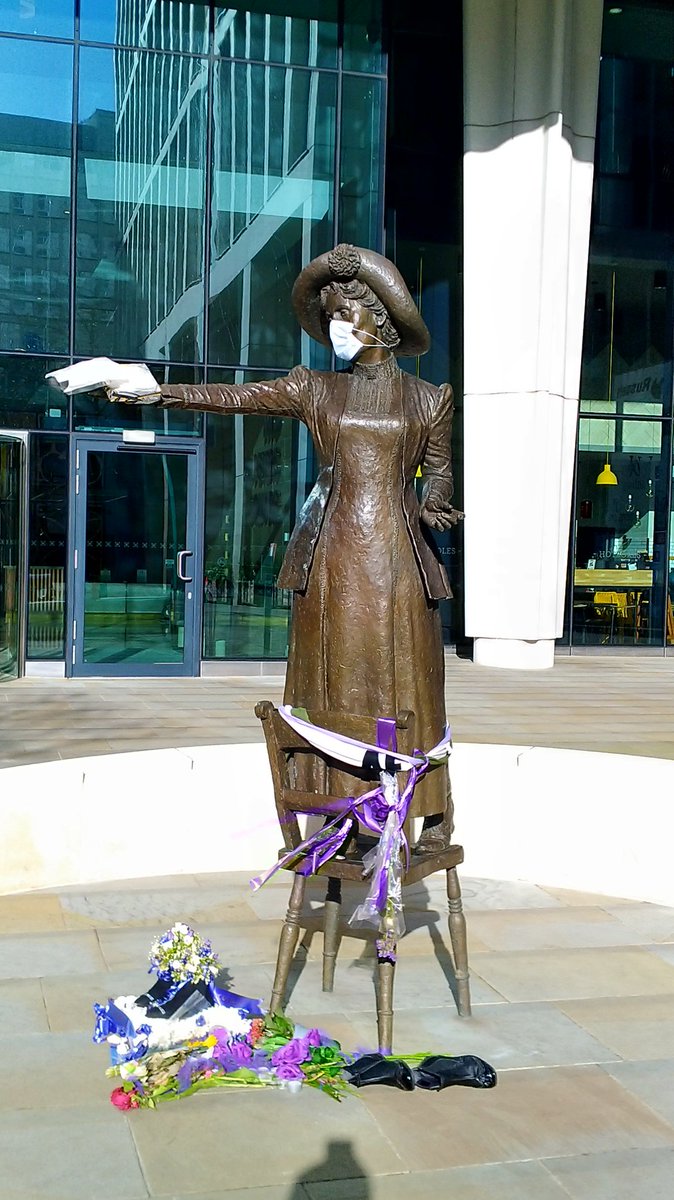 #Manchester #EmmelinePankhurst #CoronaCrisis #Covid_19