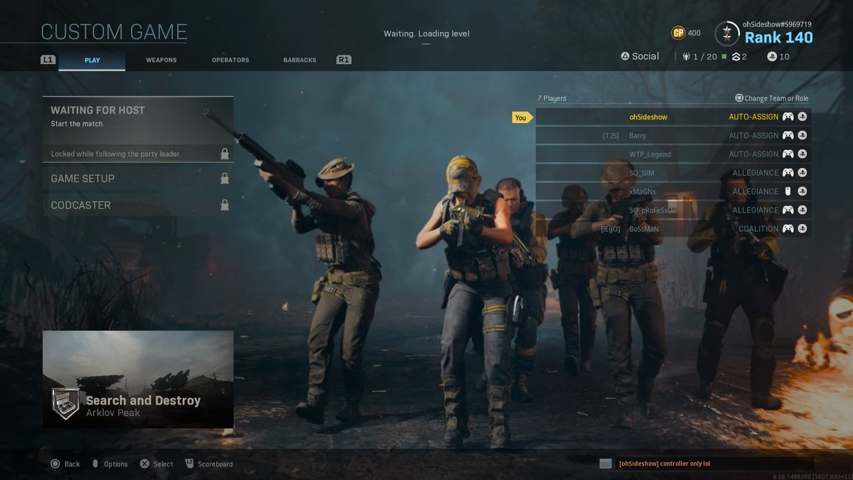 OhSideshow's tweet photo. Using mouse and Cdl skin Gb Proof #PS4share https://t.co/n8ZbXb7tOM