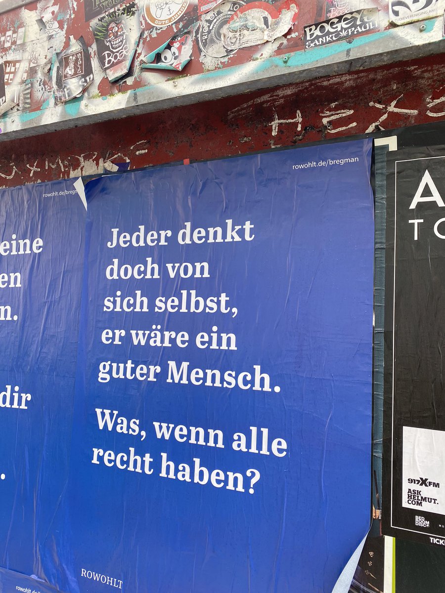 sei ein guter Mensch. #StayAtHome