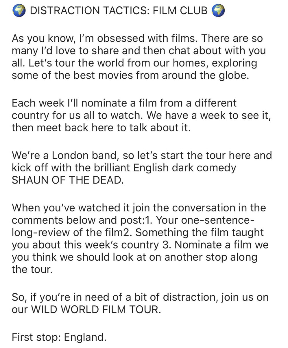 We’ve been trying to think of ways to help distract a little bit, so...