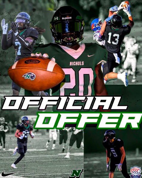 Jashon_33's tweet photo. Blessed to receive an offer from Nichols College @RecruitGeorgia @LongCoFootball @LCTBoosterClub @olmsted_dale https://t.co/nN0eLWnkjx