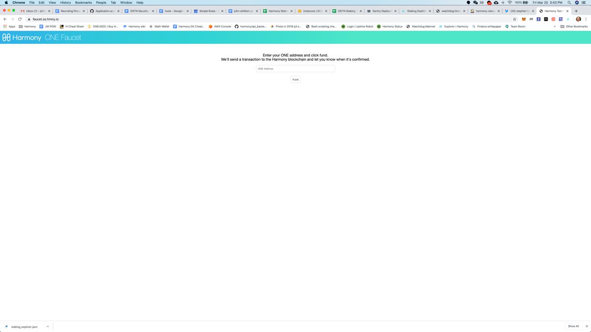 john_a_whitton's tweet image. weekly #pow #BuildFastBuildStrong #ONEForAll

OSTN - 9 Releases in 7 days

OSTN = Open Staking Test Network =
Core Protocol = 84 nodes and multi-bls keys
+ 🐶Watchdog
+ 🔍Block Explorer
+ 💰Staking Dashboard
+ 🏧Faucet
+ ❤️ 73 Validators

🧑‍🎓Hired Blockchain Protocol Engineer👩‍🎓