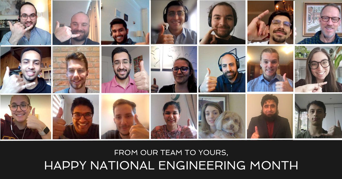 BrainBoxAi's tweet photo. Today, as we stand in the face of the current adversity, we are celebrating National Engineering Month virtually as a team and we would like to extend this celebration with the rest of our community. From our team to yours, happy #NationalEngineeringMonth! https://t.co/Hi708hwUXZ