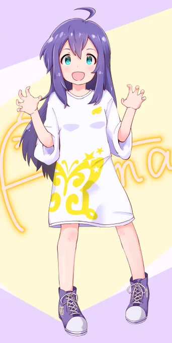 がおー(「・ω・)「 #望月杏奈 #ミリシタ 