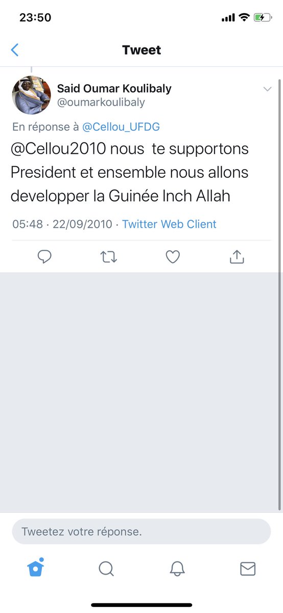 IbrasoryA's tweet photo. Sachez juste que @oumarkoulibaly était un fervent d��fenseur de @Cellou_UFDG en 2010 parceque tout le monde voyait CELLOU DALEIN président.
L’avantage de la GUINÉE est qu’on se connaît tous entre nous.
Aujourd’hui ce même mec est complice notoire du coup d’Etat en vue. https://t.co/4vPf9dbsfW