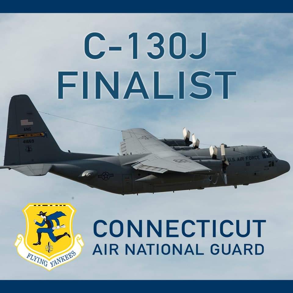 CTNationalGuard's tweet photo. Congratulations to the 103rd Airlift wing!
On Monday, March 16th, the Connecticut Air National Guard was informed that it is one of eight finalists being considered to receive new C-130J aircraft to replace the aging C-130H Hercules.
#FlyingYankees #ConnecticutsHomeTeam https://t.co/10Zli3wBse