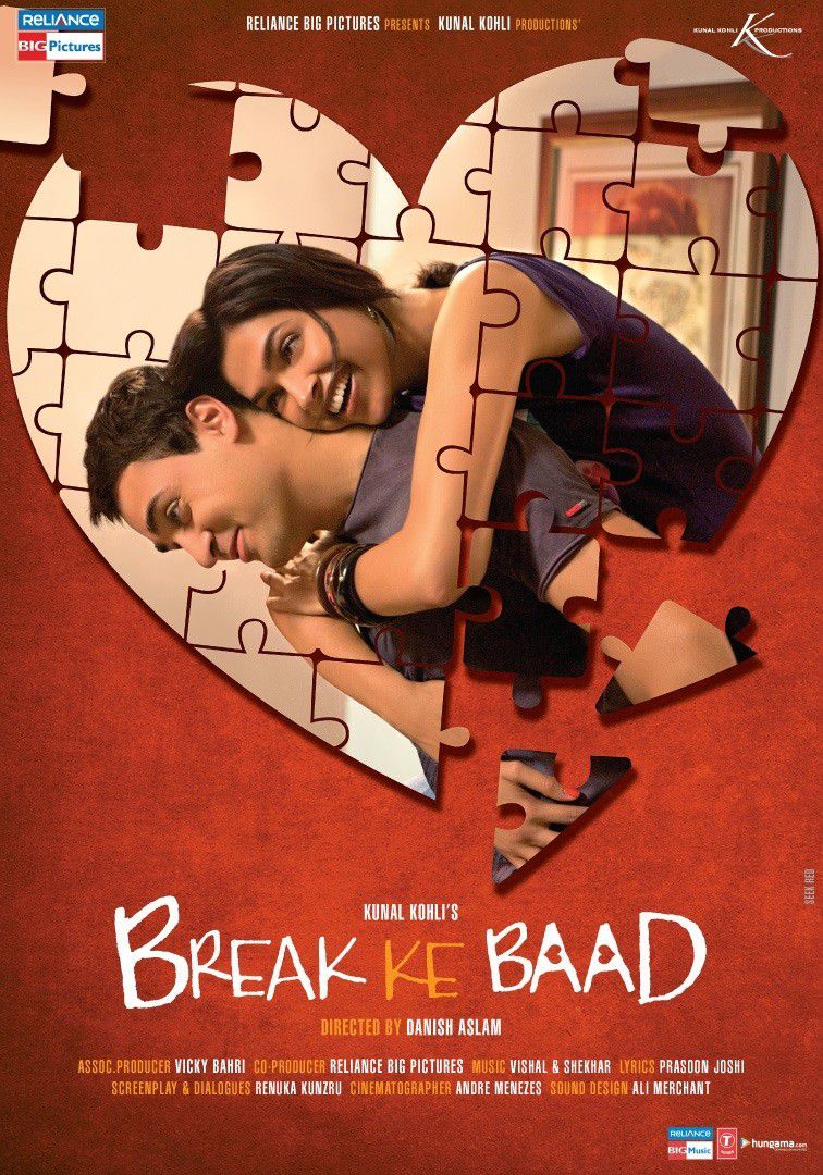 46th Bollywood film:  #BreakKeBaad This was boring  A couple deals with their breakup, but... nothing happens lol. Very uneventful. As much as I like Deepika and Imran, a proper plot was lacking.