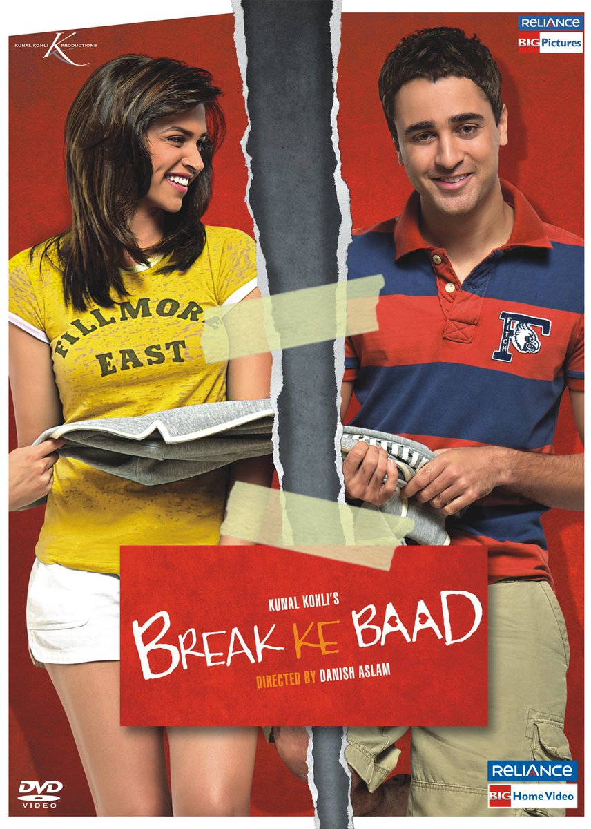 46th Bollywood film:  #BreakKeBaad This was boring  A couple deals with their breakup, but... nothing happens lol. Very uneventful. As much as I like Deepika and Imran, a proper plot was lacking.