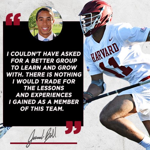 HarvardMLax's tweet image. Thank You, Jake Boll #HLX1881