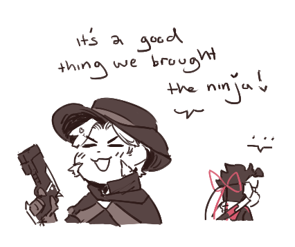 these were 2 seperate comics and now they are 1 comic kinda i guess