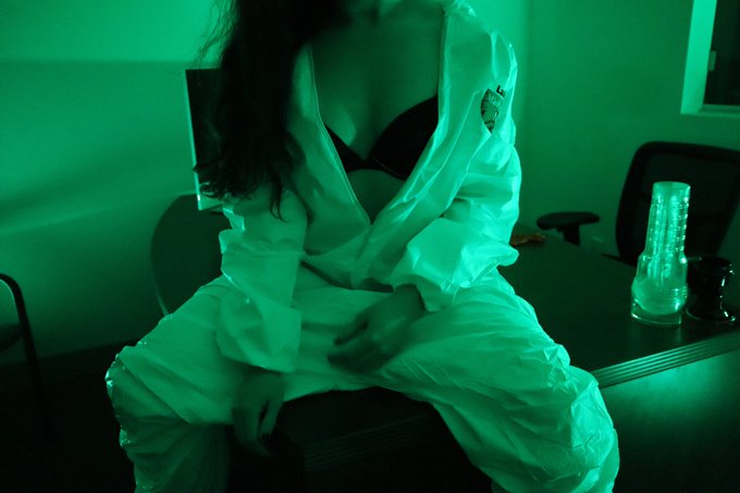 Being stuck inside isn't so bad - disinfecting my office during COVID-19. 🥽🧤  Check out my full album